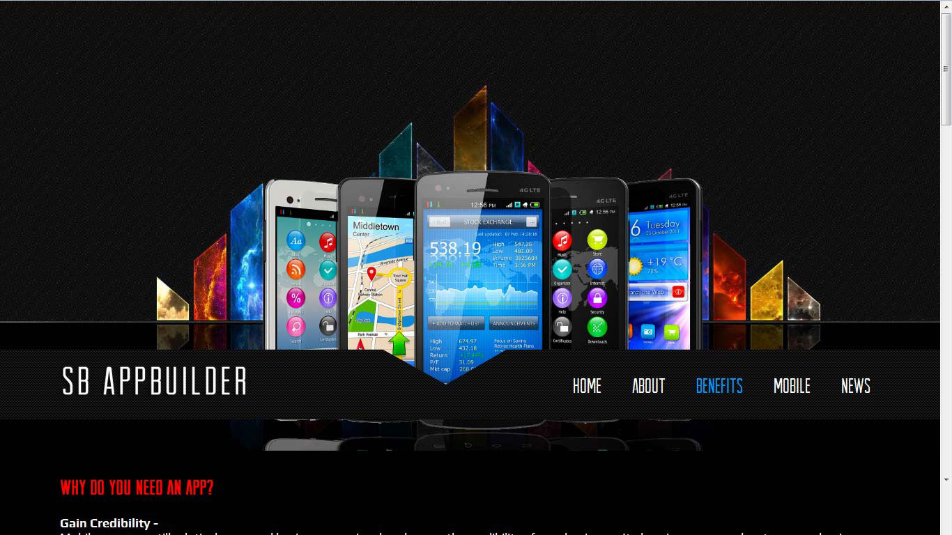 Slide background